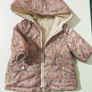 Precious baby girl wind breaker/rain jacket